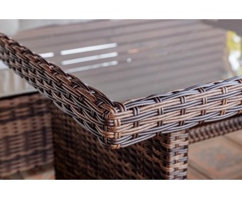 ZORRO коричневый комплект мебели из искусственного ротанга