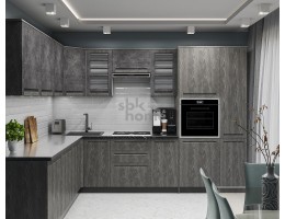 Кухня "Грей" 2420*3020 (возможный вариант комплектации) Кухня "Грей" 2420*3020 (возможный вариант комплектации)