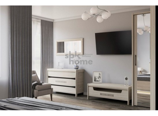 Спальня "Мале" (возможный вариант комплектации) в Набережных Челнах