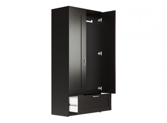 Шкаф 2 двери и 1 ящик СИРИУС 2 2.02.01.020.1 в Набережных Челнах