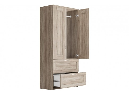 Шкаф 2 двери и 2 ящика СИРИУС 2 2.02.01.070.1 в Набережных Челнах