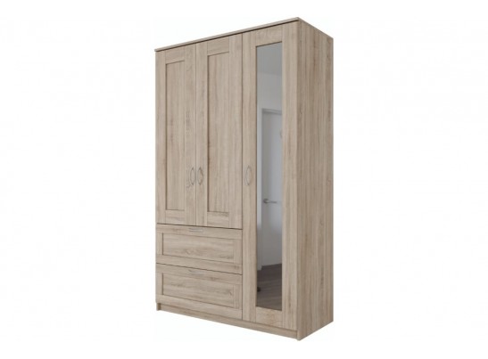 Шкаф 3 двери и 2 ящика СИРИУС 3 2.02.01.080.1 в Набережных Челнах