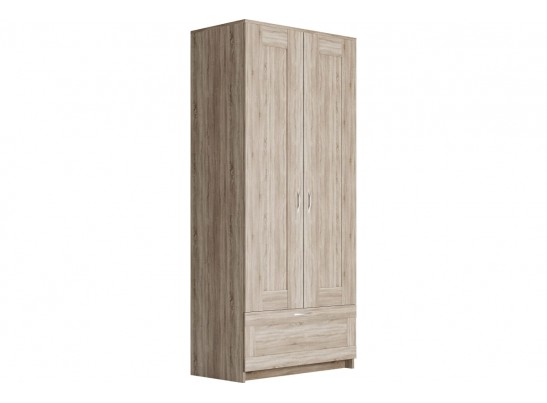 Шкаф 2 двери и 1 ящик СИРИУС 2 2.02.01.020.3 в Набережных Челнах