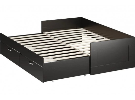 Кровать двуспальная раздвижная с ящиками СИРИУС в Набережных Челнах