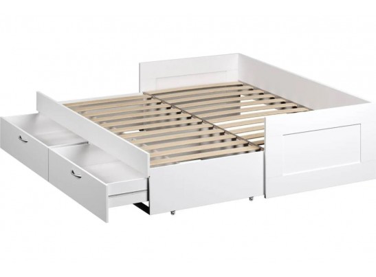 Кровать двуспальная раздвижная с ящиками СИРИУС в Набережных Челнах
