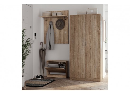 Вешалка настенная с полкой СИРИУС 2.02.11.260.1 в Набережных Челнах