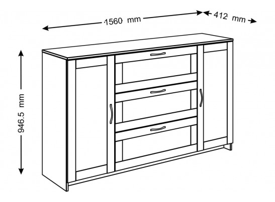 Тумба СИРИУС 2.02.03.290.1 в Набережных Челнах