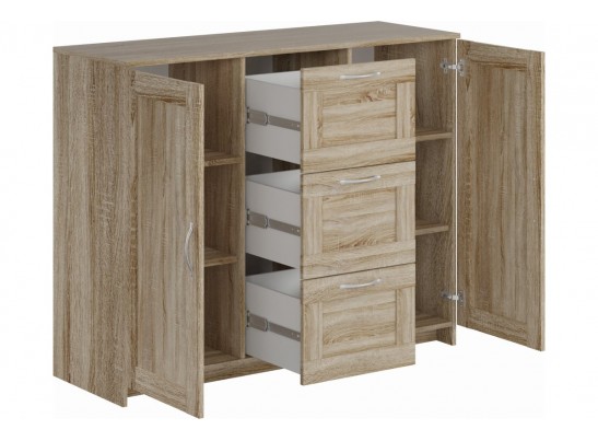 Тумба СИРИУС 2 двери и 3 ящика 2.02.03.340.1 в Набережных Челнах