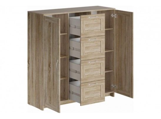 Тумба СИРИУС 2 двери и 4 ящика 2.02.03.350.1 в Набережных Челнах