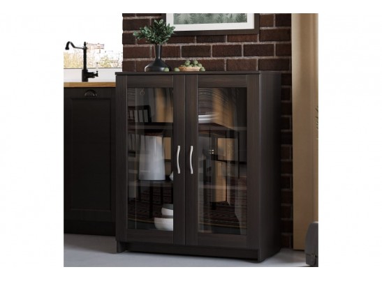 Тумба СИРИУС 2 двери со стеклом 2.02.03.360.1 в Набережных Челнах