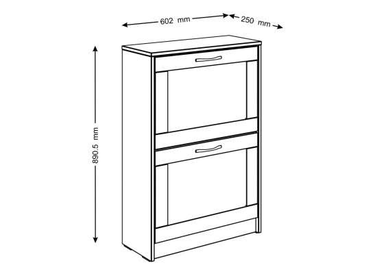 Тумба для обуви СИРИУС 2.02.10.430.1 в Набережных Челнах