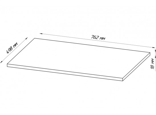 Полка для шкафов ОРИОН 2.01.05.040.1 в Набережных Челнах