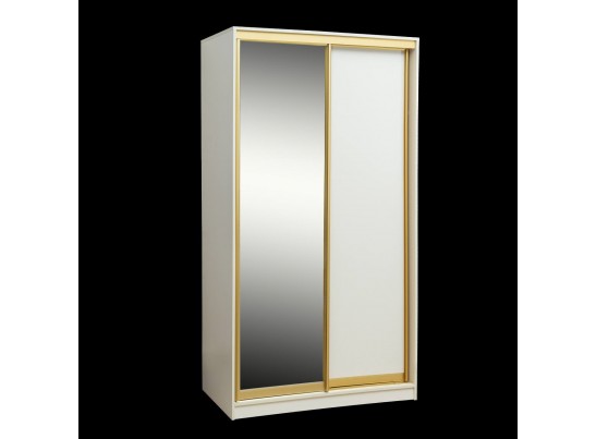 Шкаф-купе "Эстель" 120, крем