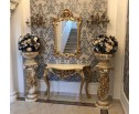 Консольный столик с зеркалом Версаль ТИП 1 (золото)