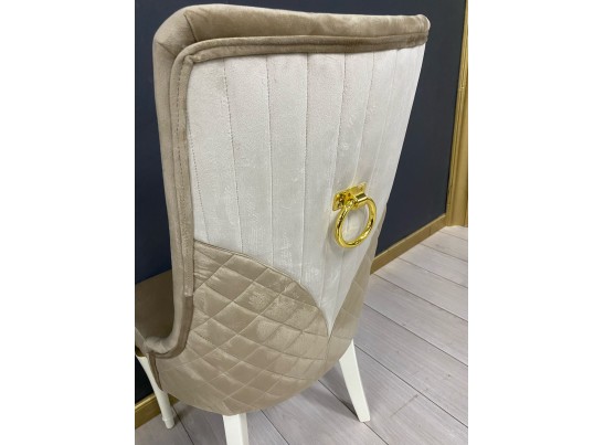 Стул Грация (слоновая кость, золото)