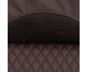 Кресло Чиф Металбл/Chief Metalbl кож/зам/ткань, коричневый/коричневый стеганный, 36-36/36-36 стеганный/TW-24