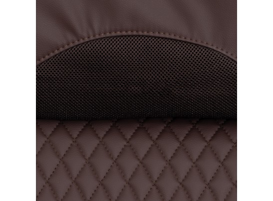 Кресло Чиф Металбл/Chief Metalbl кож/зам/ткань, коричневый/коричневый стеганный, 36-36/36-36 стеганный/TW-24