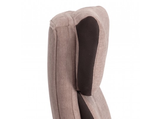 Кресло Дюк МеталБл/Duke metal BL ткань, светло-коричневый, KUB 03/TW-24