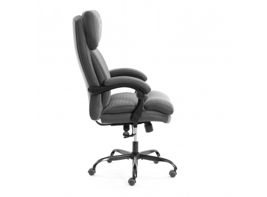 Кресло Чиф Металбл/Chief Metalbl велюр/ткань, серый, 29/TW-12