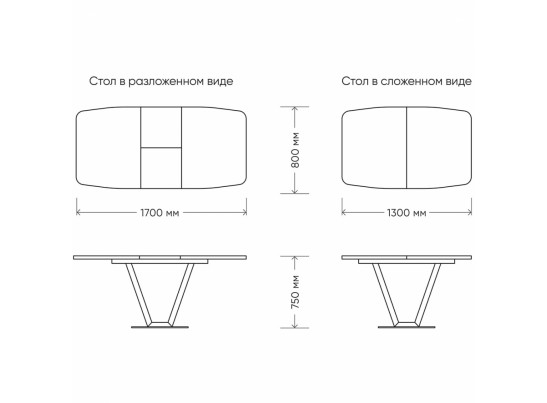 Стол Лотус раздвижной в Набережных Челнах