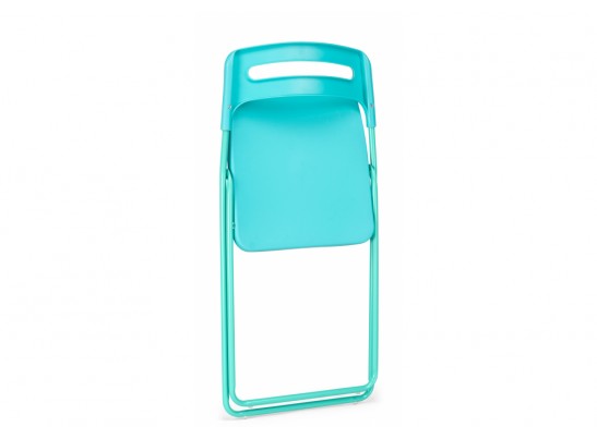 Пластиковый стул Fold складной blue