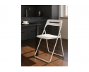 Пластиковый стул Fold складной white