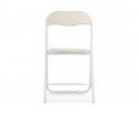 Стул на металлокаркасе Fold 1 складной beige / white