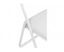 Стул на металлокаркасе Fold 1 складной white / white