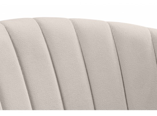 Стул на металлокаркасе Kamelia 1 beige / gold