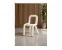 Стул на металлокаркасе Garden white