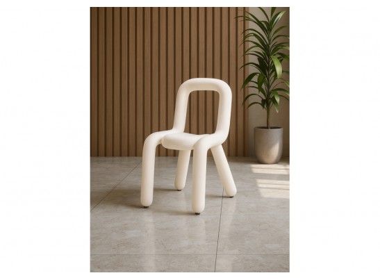 Стул на металлокаркасе Garden white