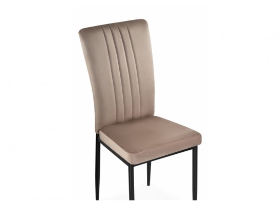Стул на металлокаркасе Rek cappuccino / black