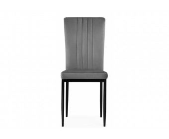 Стул на металлокаркасе Rek dark gray / black