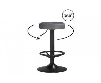 Барный стул Marun dark gray / black