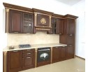 Кухонный гарнитур “Валенсия”: 3600/600/2500 с пеналом (пенал переставляется), крем в Набережных Челнах