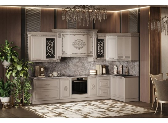 Кухня «Zaman Arabica» 3,45x1,5 в Набережных Челнах