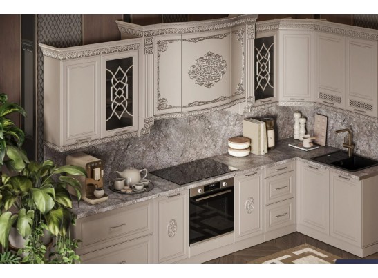 Кухня «Zaman Arabica» 3,45x1,5 в Набережных Челнах