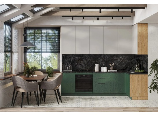 Кухонный гарнитур Интегра угловой 2,84*1,5