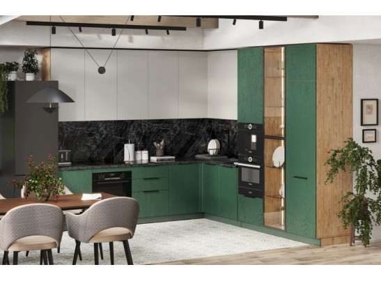 Кухонный гарнитур Интегра угловой 2,84*3,2