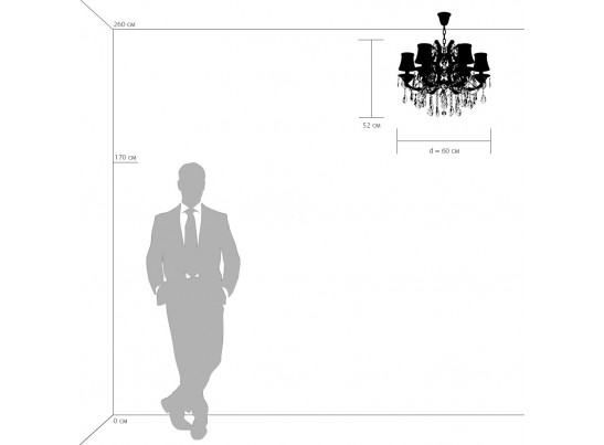 Люстра подвесная Princia Osgona 726061 в Набережных Челнах