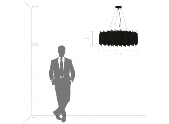 Люстра подвесная Savona Lightstar 816207 в Набережных Челнах