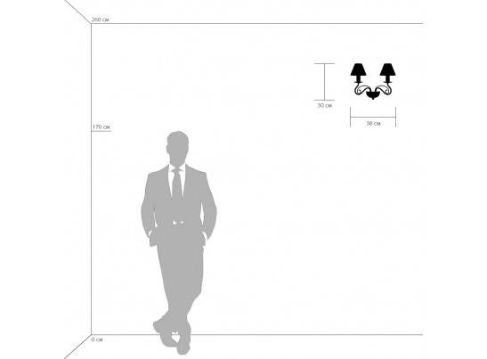 Бра Esedra Lightstar 782620 в Набережных Челнах