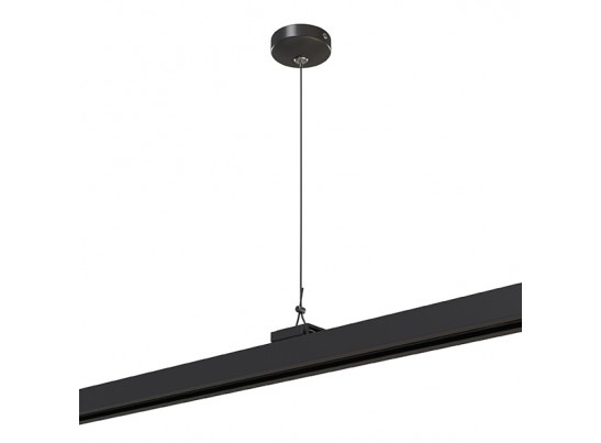 Подвес универсальный трековый 1,5 м для однофазных и трехфазных треков Barra Lightstar 504177 в Набережных Челнах