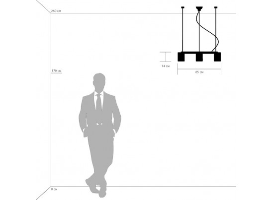 Люстра подвесная Qubica Lightstar 805060 в Набережных Челнах