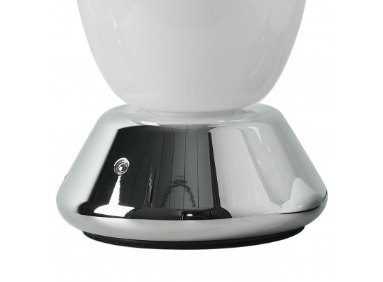 Настольная лампа диммируемая 10W 3000K матовый/хром Uovo III Lightstar 807914 в Набережных Челнах