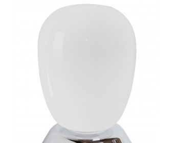 Настольная лампа диммируемая 10W 3000K матовый/хром Uovo III Lightstar 807914