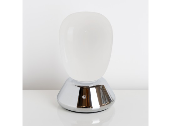 Настольная лампа диммируемая 10W 3000K матовый/хром Uovo III Lightstar 807914 в Набережных Челнах