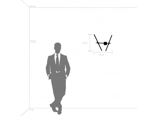 Бра Struttura Lightstar 742623 в Набережных Челнах