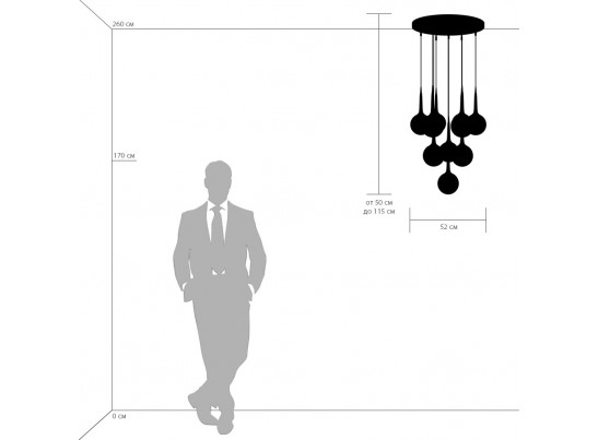 Подвес Globo Lightstar 803100 в Набережных Челнах