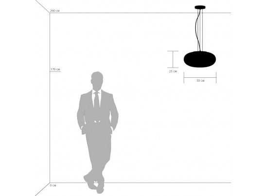 Люстра подвесная Meringe Lightstar 801040 в Набережных Челнах